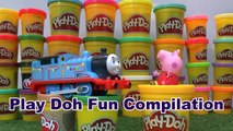 Thomas & Friends Play Doh Short Clips Jake Pirates Peppa Pig Sesame Street Disney Frozen Cars