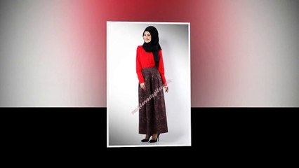 2015 Tesettür Etek Modelleri www.renklervecizgiler.com