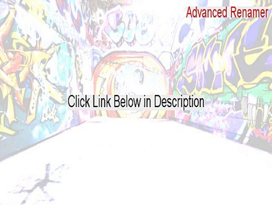 Advanced Renamer Free Download [Download Here]