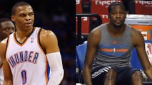 Russell Westbrook Leaves Kevin Durant Hanging