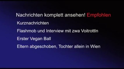 Die Nachrichten ganz org vom 25. Februar 2013