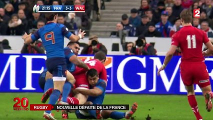 VI Nations: les Bleus s'inclinent contre le Pays-de-Galles