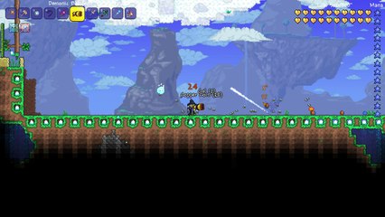 Terraria Softmode - Demonic Bee Gun @16 DMG & 36% Crit