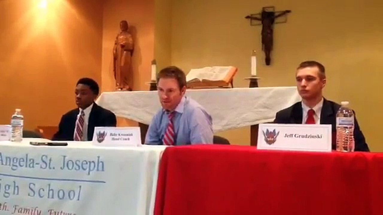 Villa Angela-St. Joseph coach Babe Kwasniak