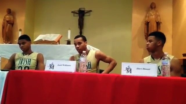 St. Vincent-St. Mary guard Josh Williams