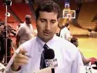 LeBron James Shooting Full Court Jumpers