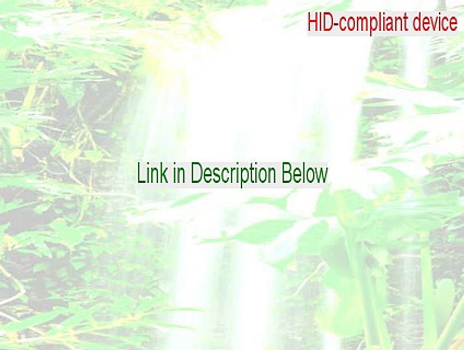HID-compliant device Download - Download Here