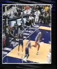 Video - Muggsy Bogues Blocks Ewing