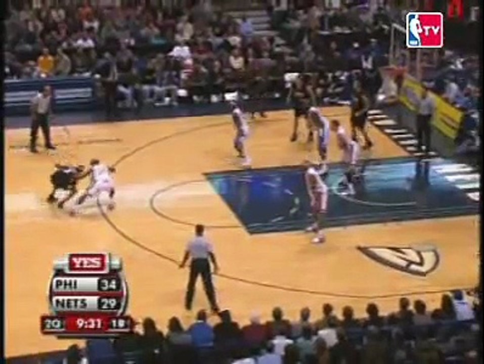 Allen Iverson ankle break crossover