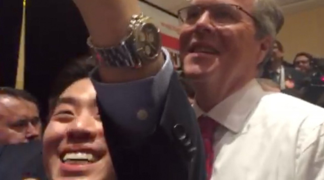 Jeb Bush responds to CPAC walk out