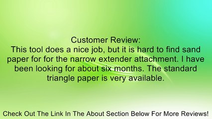 Bosch 1294VSK 2.3 Amp Corner Detail Sander Kit Review