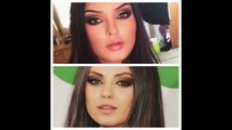 Kim Kardashian Makeup Tutorial New Brown Smokey Eyes