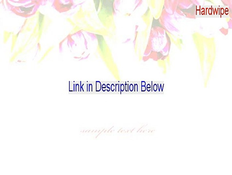 Hardwipe Crack [Download Now]