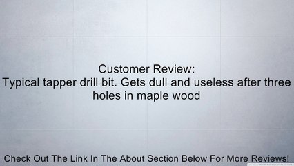 Bosch CC2246 Clic-Change Number 8 Adjustable Countersink Review