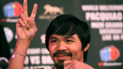 Manny Pacquiao Records Entrance Song for Mayweather Fight