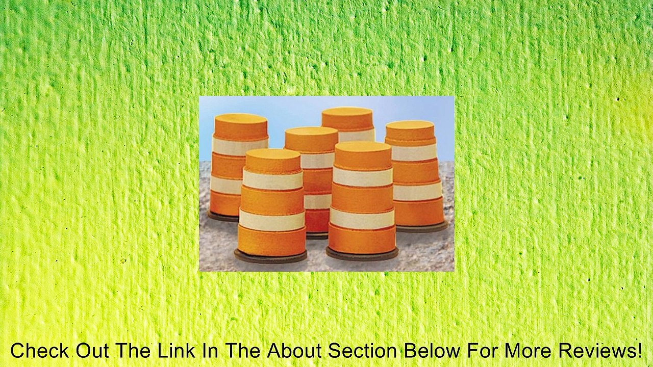 Lionel Trains Accessories O Highway Barrels (6) Review