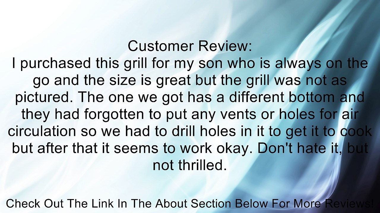 Vortex 14.5 Inch Tabletop Charcoal Grill Review