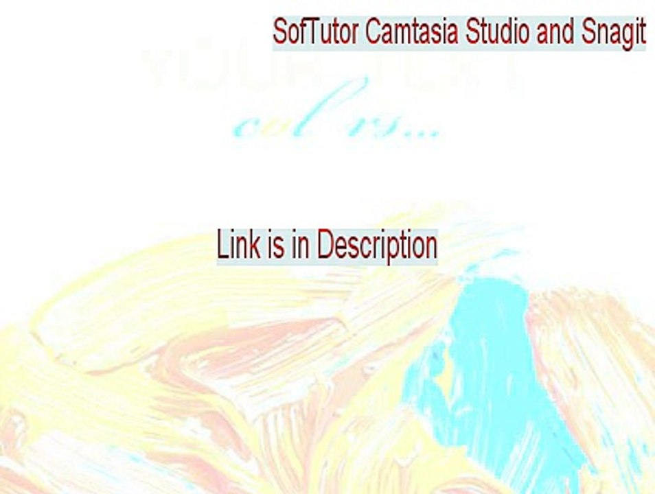 SofTutor Camtasia Studio and Snagit Key Gen [SofTutor Camtasia Studio and Snagit]