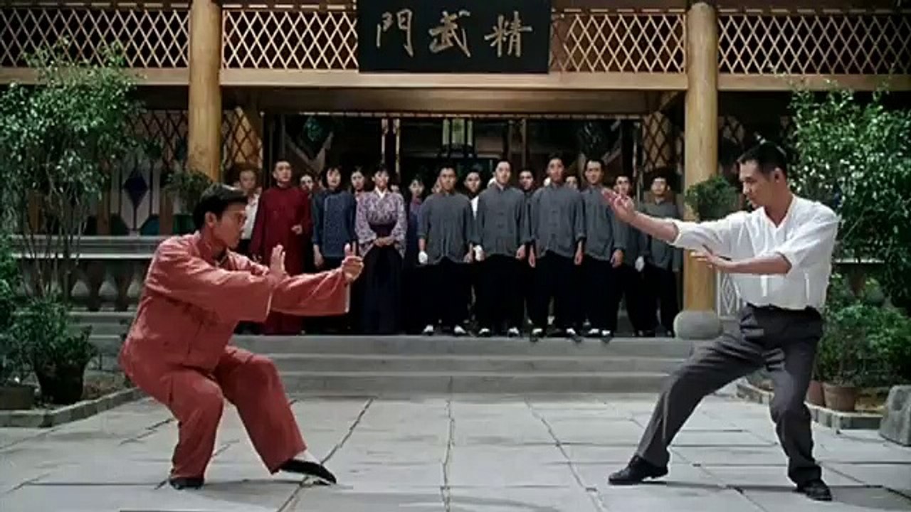 Jet Li VS Wu Shu Master Fighting Scene