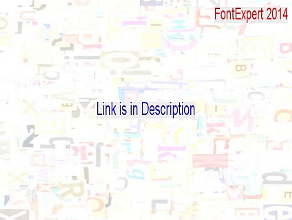 FontExpert 2014 Key Gen (Download Here 2015)