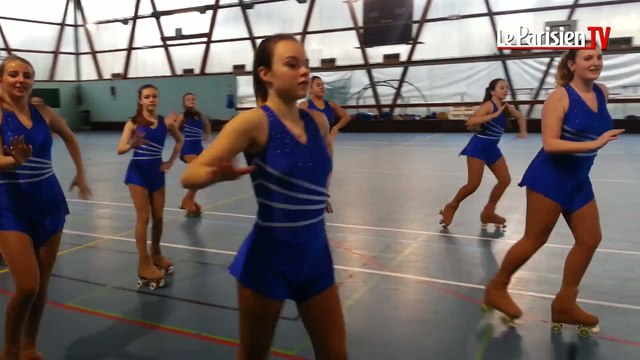Livry : les patineuses sur roulettes s’entraînent pour le championnat de France
