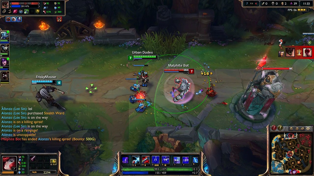 League of Legends Top Play