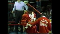 George Foreman destroys KNOCKS OUT Joe Frazier KO brutalizes