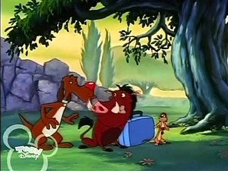 Timon And Pumbaa cartoon Puttin On The Brits