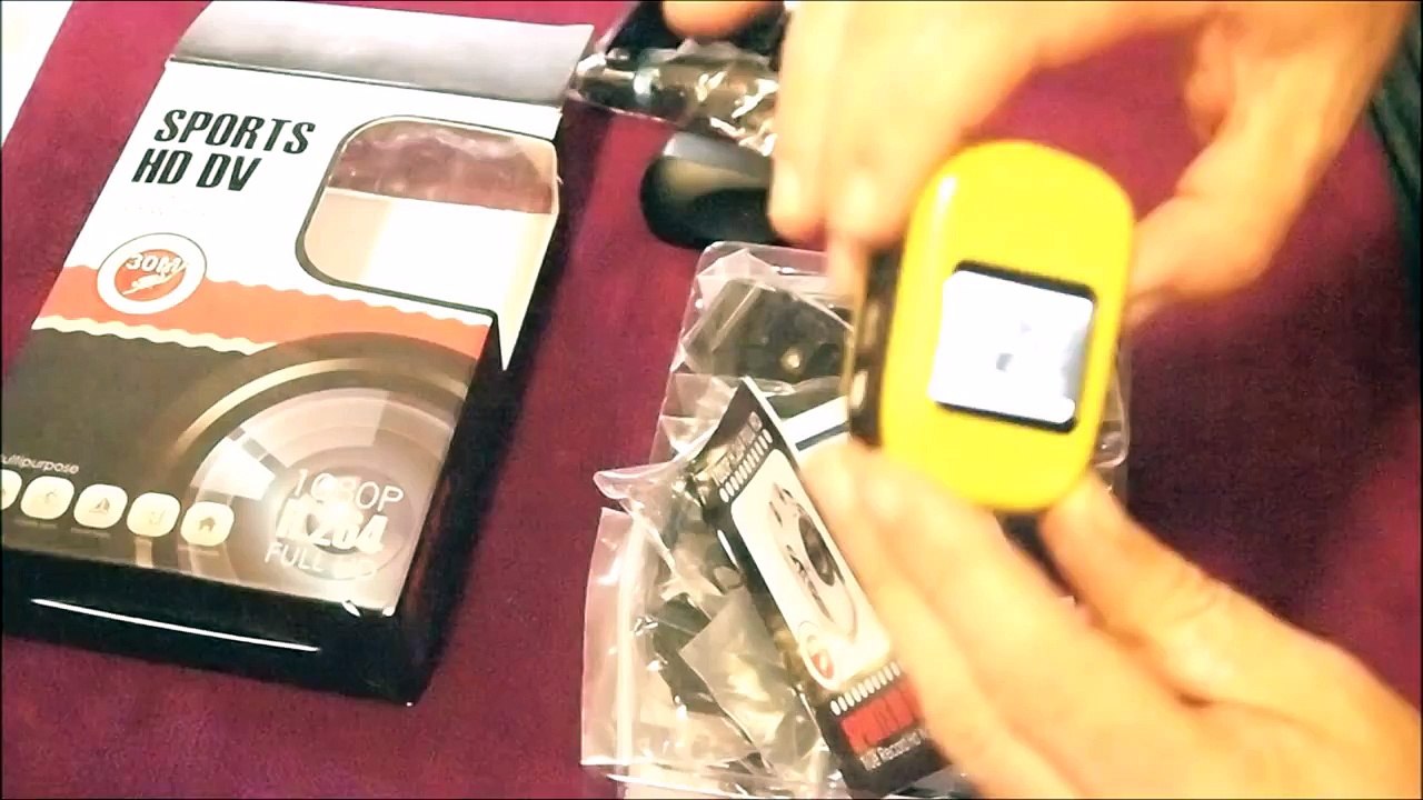 SJ1000 HD Action Camera (GoPro Hero Alternative) Unboxing and Test