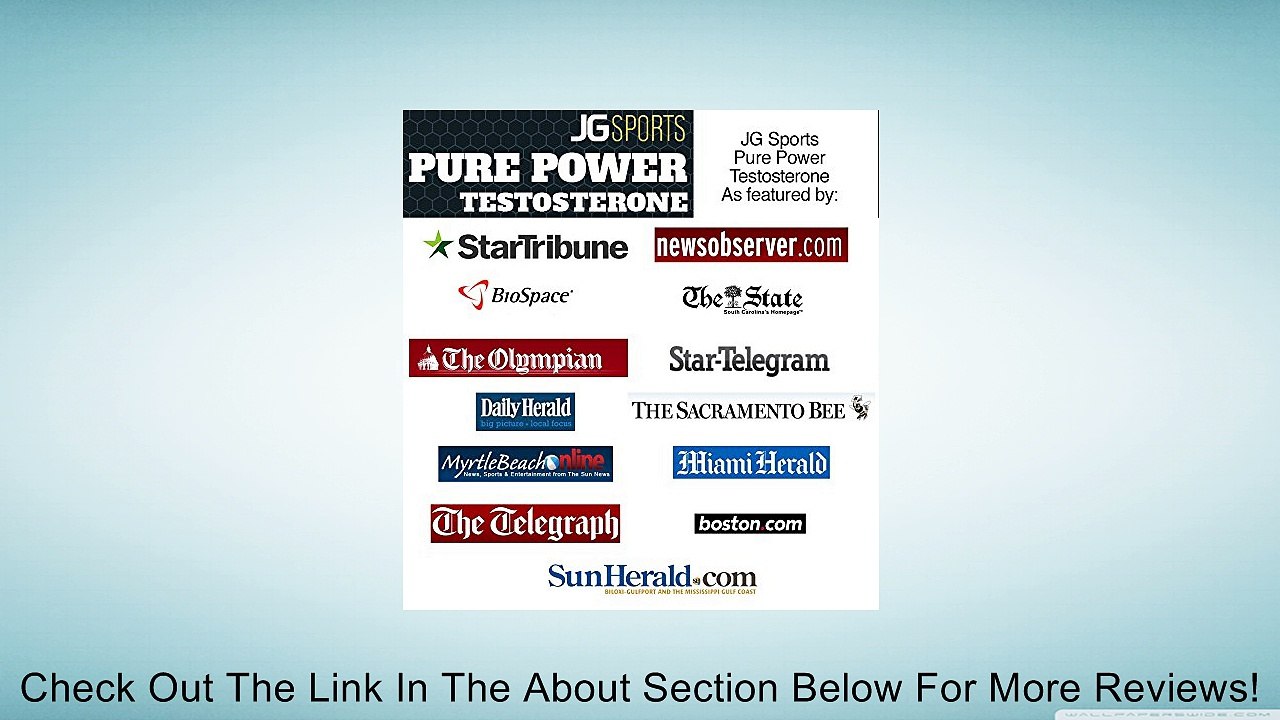 The USA's #1 Best Selling Testosterone Booster - Brand New To Amazon ★ Massive 50% Limited Introductory Discount ★ Increase Testosterone, Sex Drive, Size and Stamina In Record Time ★ Love it or Your Money Back!! ★ Proudly Made in the USA ★ 100% Natural Ma