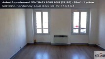 A vendre - appartement - FONTENAY SOUS BOIS (94120) - 1 pièce - 25m²