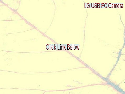 LG USB PC Camera(LPC-UC35) Full Download [Free Download]