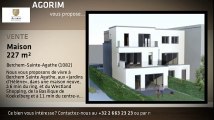 A vendre - Maison - Berchem-Sainte-Agathe (1082) - 227m²