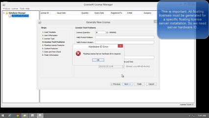 License4J Floating License Server Installation