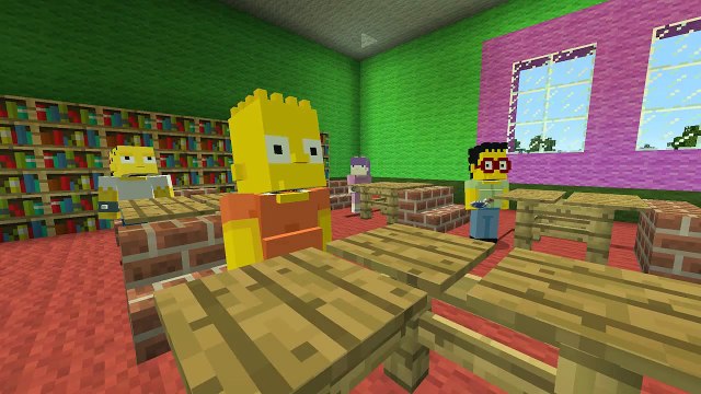 Minecraft - The Simpsons Skin Pack