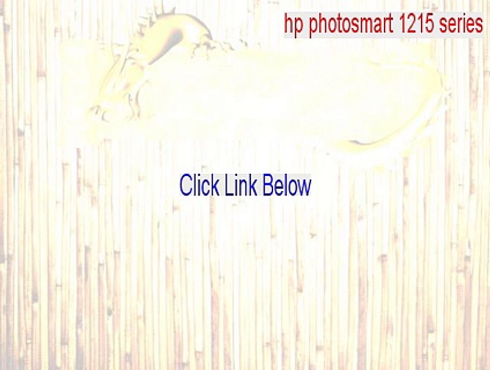 hp photosmart 1215 series Key Gen (hp photosmart 1215 printer series windows 7)