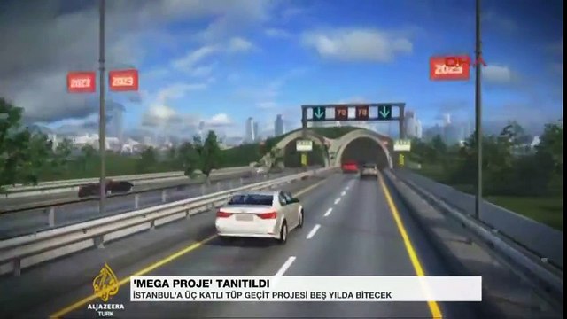 İstanbul'a 3 katlı tüp geçit