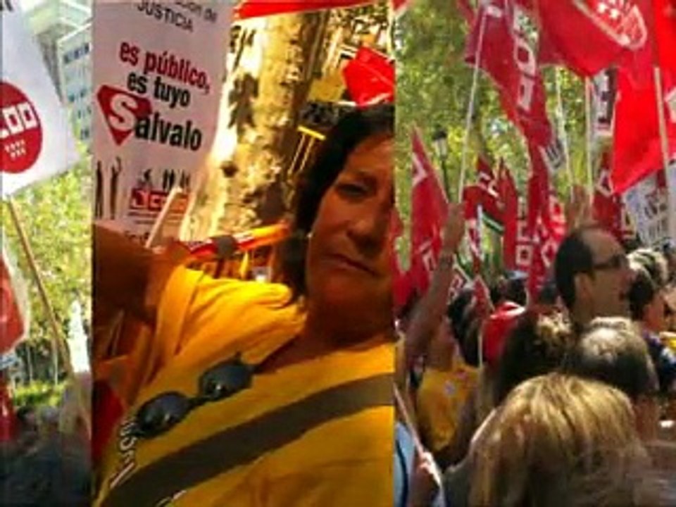 protesta sindical ccoo Justicia