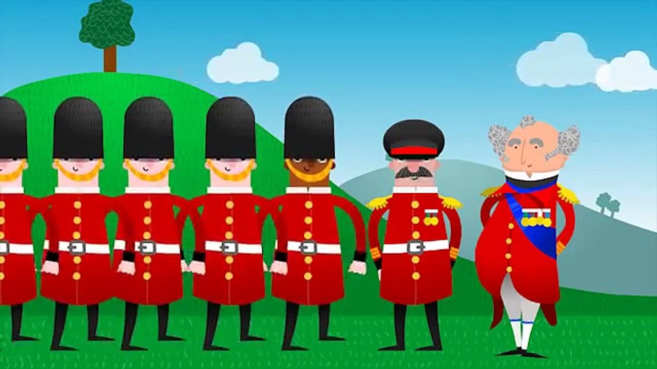 Nursery rhymes and songs The grand old Duke of York 3 5 years kids