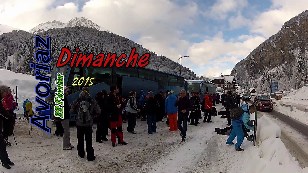 Avoriaz Dimanche 22 Février 2015