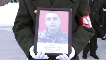 Erzurum - Şehit Mehmetçikler Uğurlandı