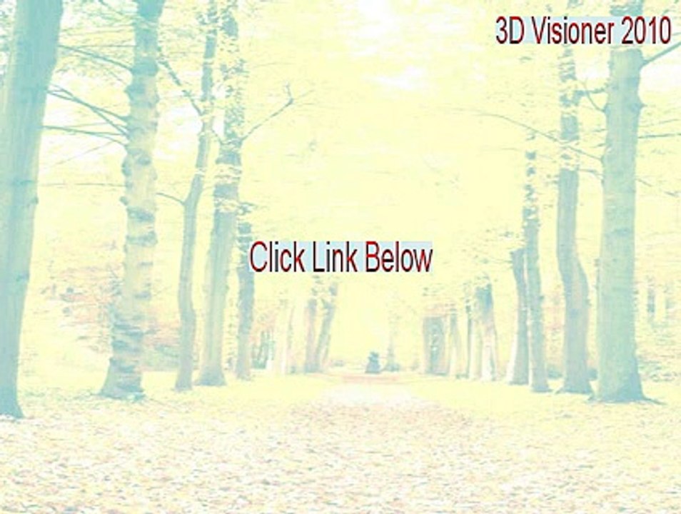 3D Visioner 2010 Full Download [3d visioner 2010 license]
