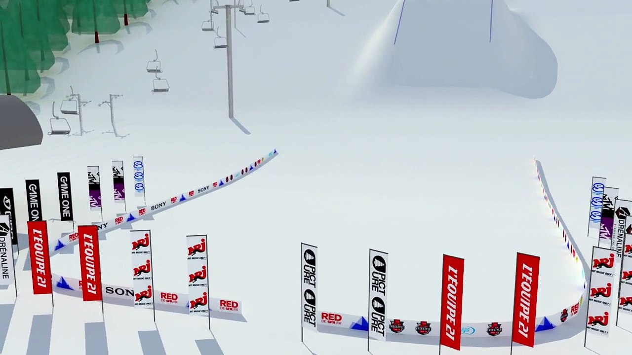 SFR Tour Finals: La Clusaz 3D Course Preview