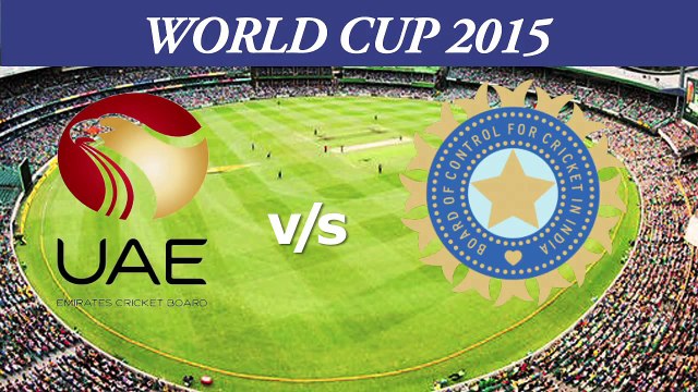 2015 WC IND VS UAE: UAE not afraid of India, says Mohammad Tauqir