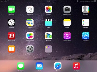 Tuto - iPad - Paramétrer messagerie (iOS 8)