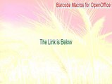 Barcode Macros for OpenOffice Key Gen (Barcode Macros for OpenOfficebarcode macros for openoffice 2015)