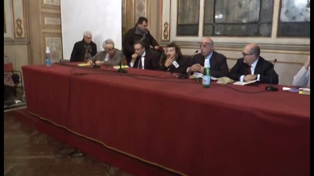 Napoli - Giuliano Ferrara presenta il libro sul royal baby Matteo Renzi (27.02.15)