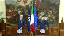 Roma - Renzi riceve il Segretario Generale della Nato, Jens Stoltenberg (26.02.15)