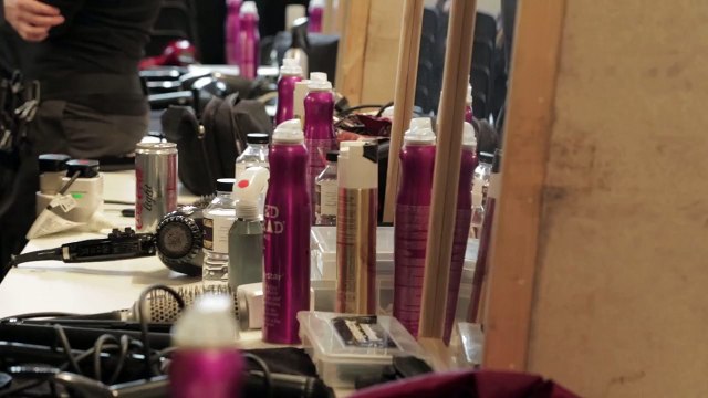 Les cheveux du défilé Etro automne-hiver 2015-2016 par James Pecis