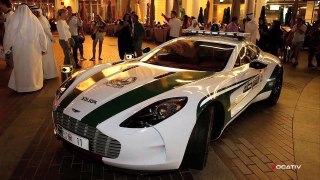 The world's fastest police cars in Dubaï- J Series